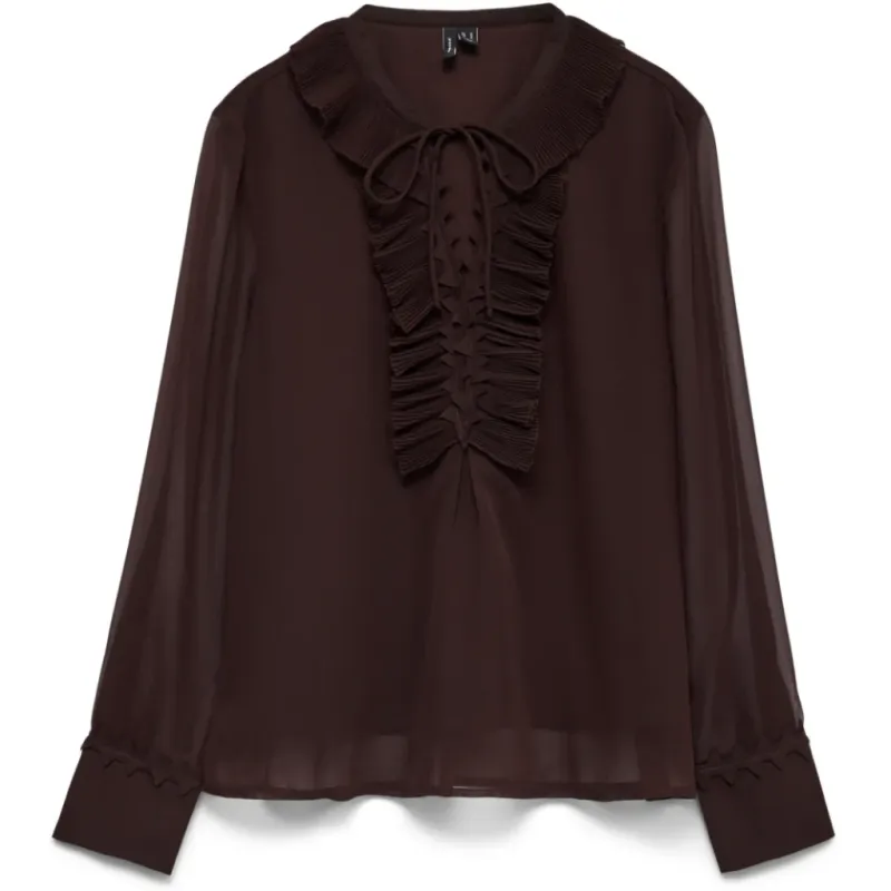 Vero Moda dame bluse VMDORA - Fudge