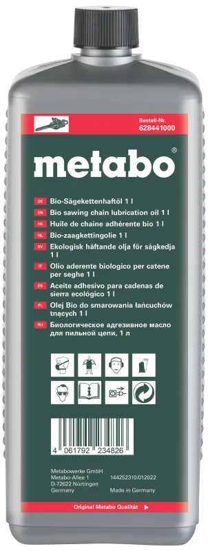 Kædesavolie bionedbrydelig 1 ltr