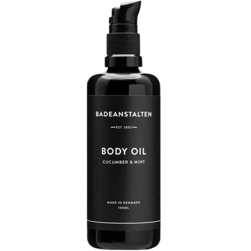 Badeanstalten Kropsolie Agurk og Mynte (100 ml)