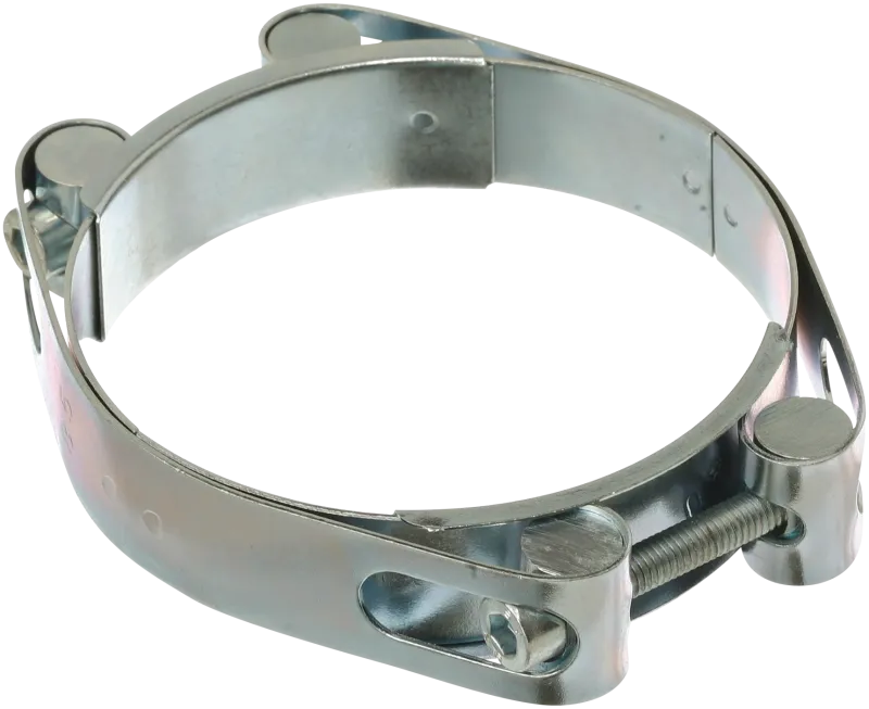 Power Clamp galv. 20mm 2×M6 bolt, 170-180mm
