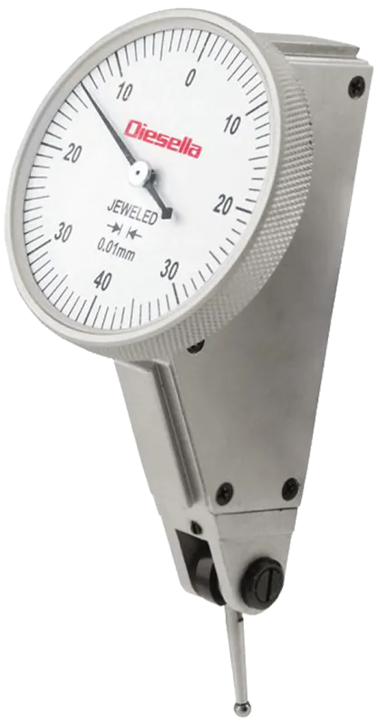 Vippeindikator 0,8×0,01mm m/skråstillet ø32mm ur