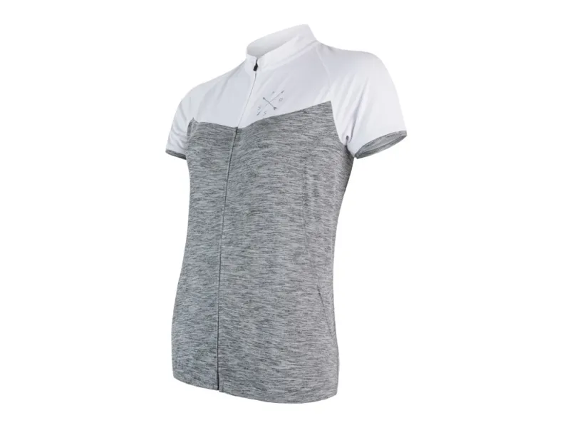 Sensor Motion FZ Jersey  - Dame Cykeltrøje med kort ærme - Grå