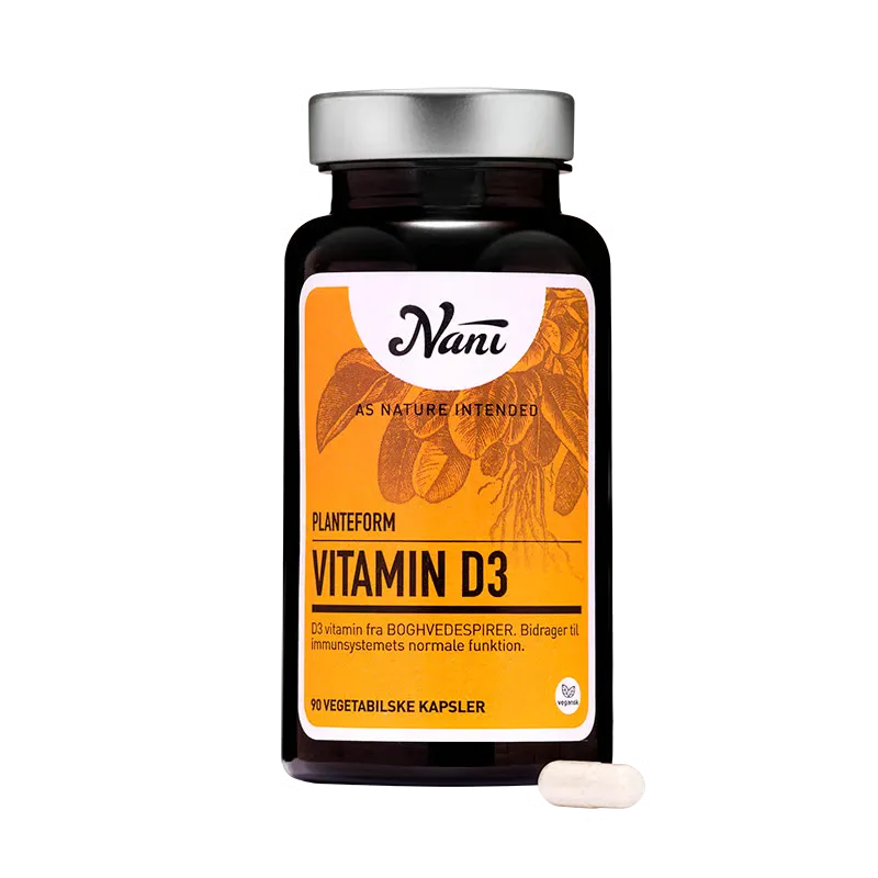 Nani Planteform Vitamin D3 (90 kaps)