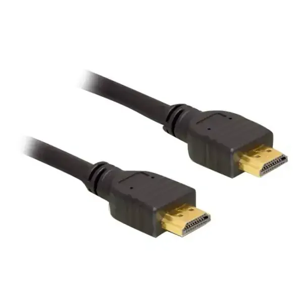 Goobay HDMI High Speed kabel med Ethernet. 4K, 60Hz. Sort - 1.5 m