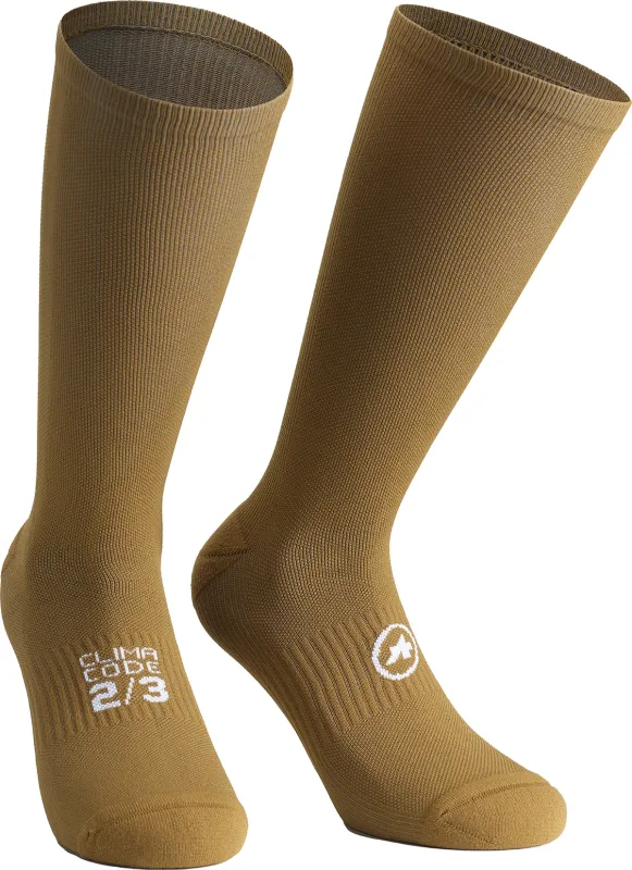 Assos Spring Fall Socks - Bronze Ash