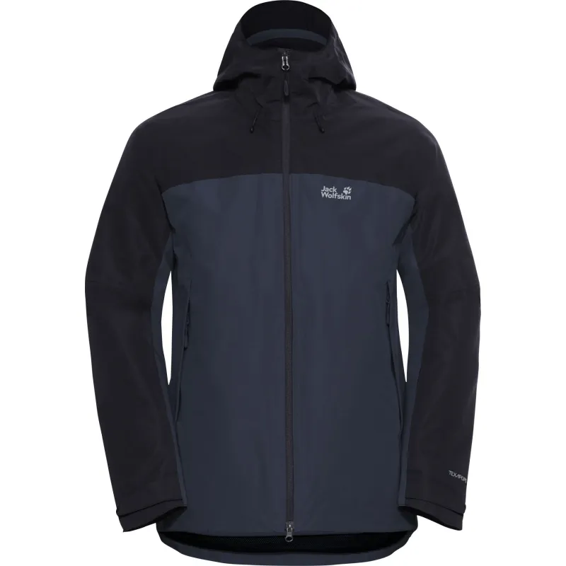 Jack Wolfskin Wild Places 3in1, skijakke, herre, mørkeblå