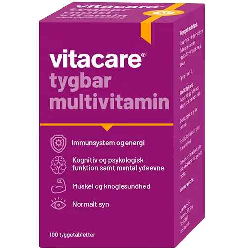 VitaCare Tygbar Multivitamin (100 tabletter)