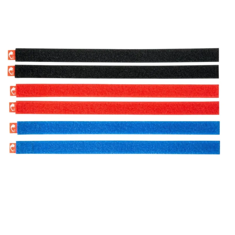 Tatonka Hook & Loop Strap Set 20mm, velcroremme, multi, 6 stk.