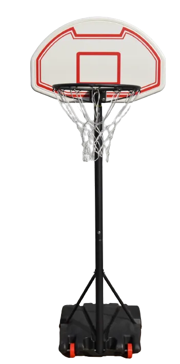 Odin Basketstander 38 cm Sort - Justerbar fra 1,60 m til 2,1 m - med Fod