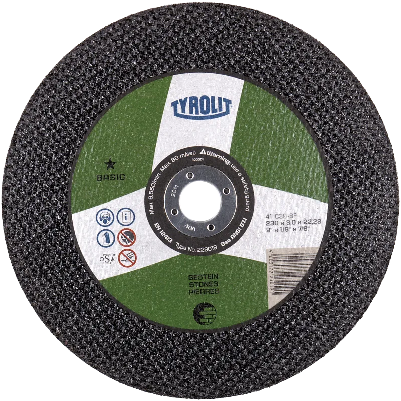 Skæreskive Basic 41C ø230×3×22,23 C30-BF