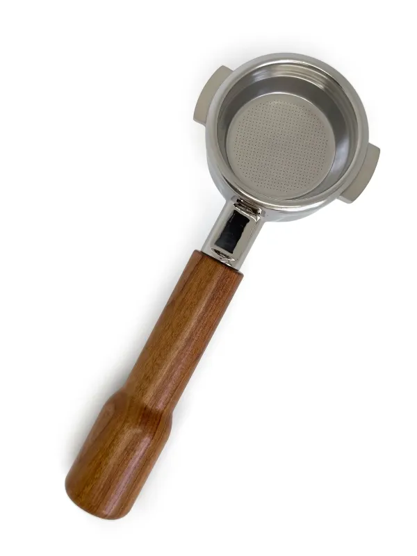 Portafilter med kurvet håndtag - 58 mm. (Passer til La Marzocco)