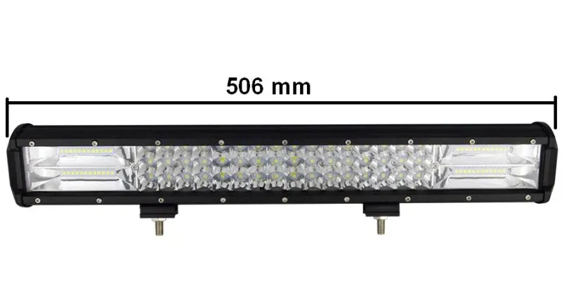 UDSALG - LED Lys bro / lys bar 216 - 288 - 324 - 468 watt 12/24 volt - Dinled - Køretøjs projektører