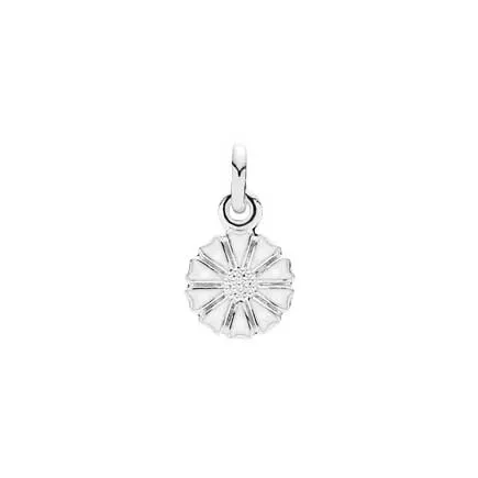 Lund Marguerit vedhæng i Sølv - 7,5 mm