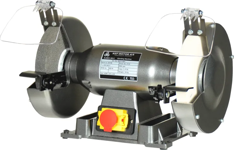 Bænksliber Slibex 150 1x230V med slibeskiver 150x25xø32 mm NK60/EK80
