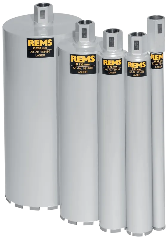 REMS diamantkronebor UDKB LS ø182×420×UNC 1.1/4"