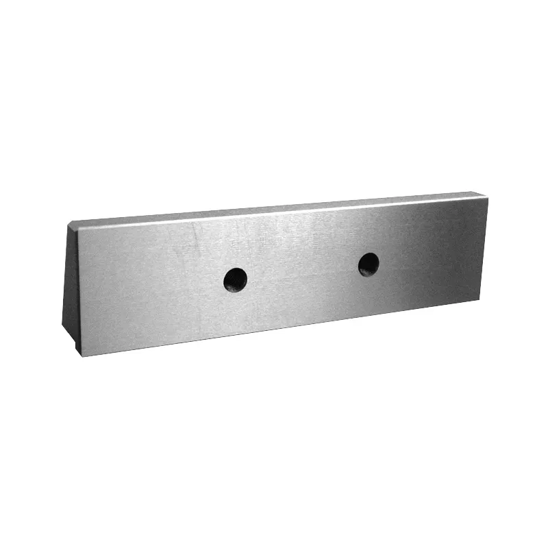 Glatte bakker 100 mm med 2xM6 gevindhul for GT skruestik (serie 1)
