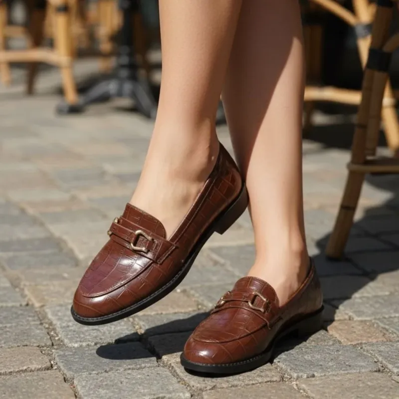 Darla dame loafers YU288-12 - Brown