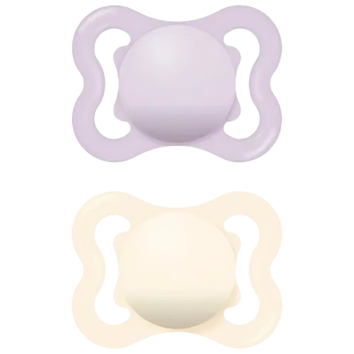 MAM Air Sut Silicone Pink 0-6M (2 stk)