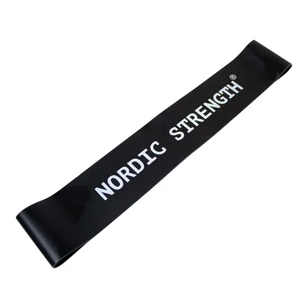 Træningselastik fra Nordic Strength (Ekstra Hård & Sort)(styrke 5 af 5)