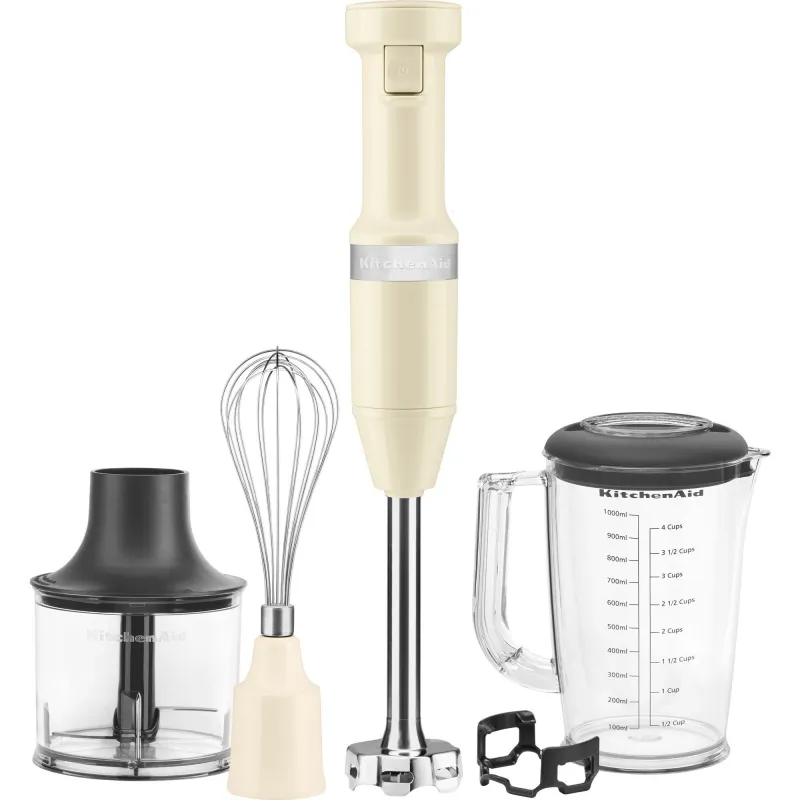 Kitchenaid 5KHBV83EAC Stavblender, creme