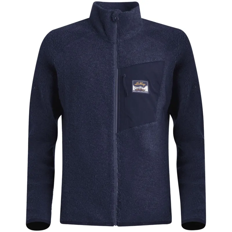 Lundhags Flok Wool Ws Pile, dunjakke, dame, blå