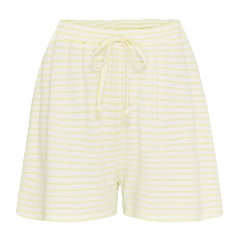 Lululia Dame Shorts LUSELMA 62781 - Yellow/White