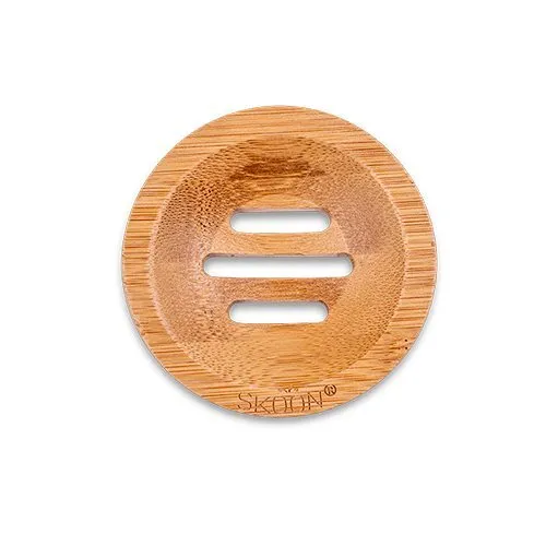 Bamboo Sæbe Bar holder rund  - 1 stk