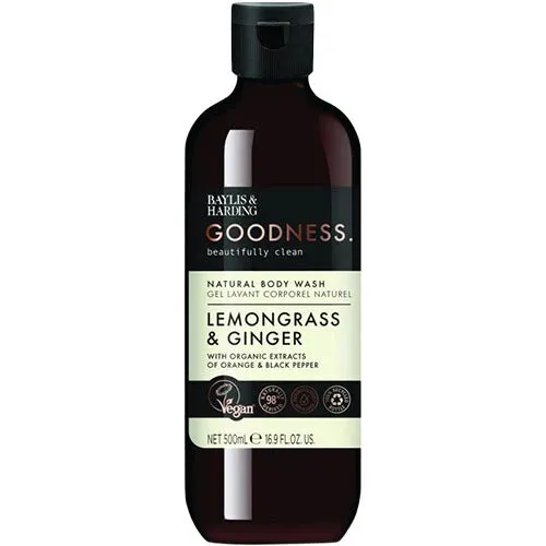 Body Wash lemongrass & ginger Baylis & Harding Goodness - 500 ml