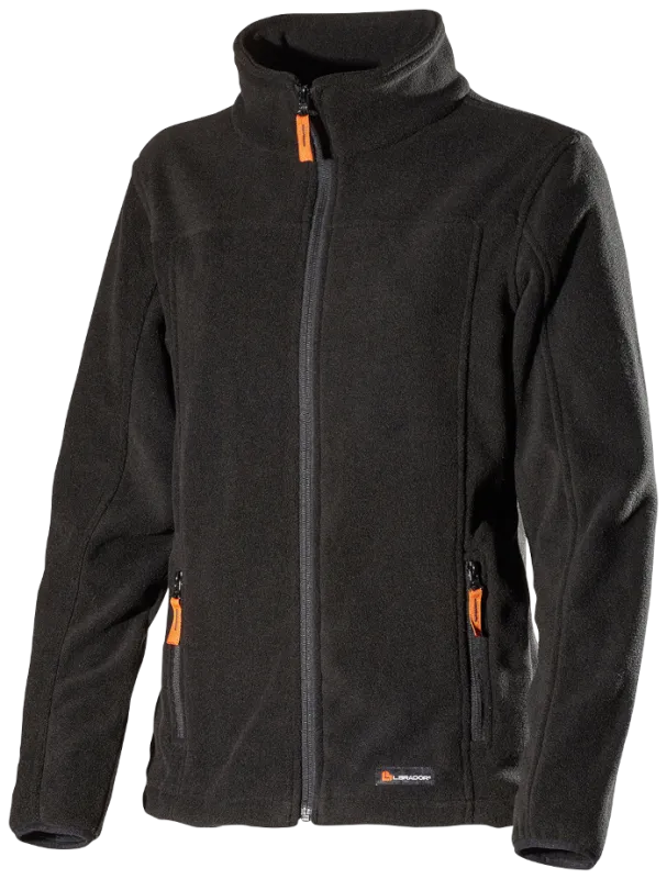 Fleecejakke Dame 687P-W Sort Str. XS