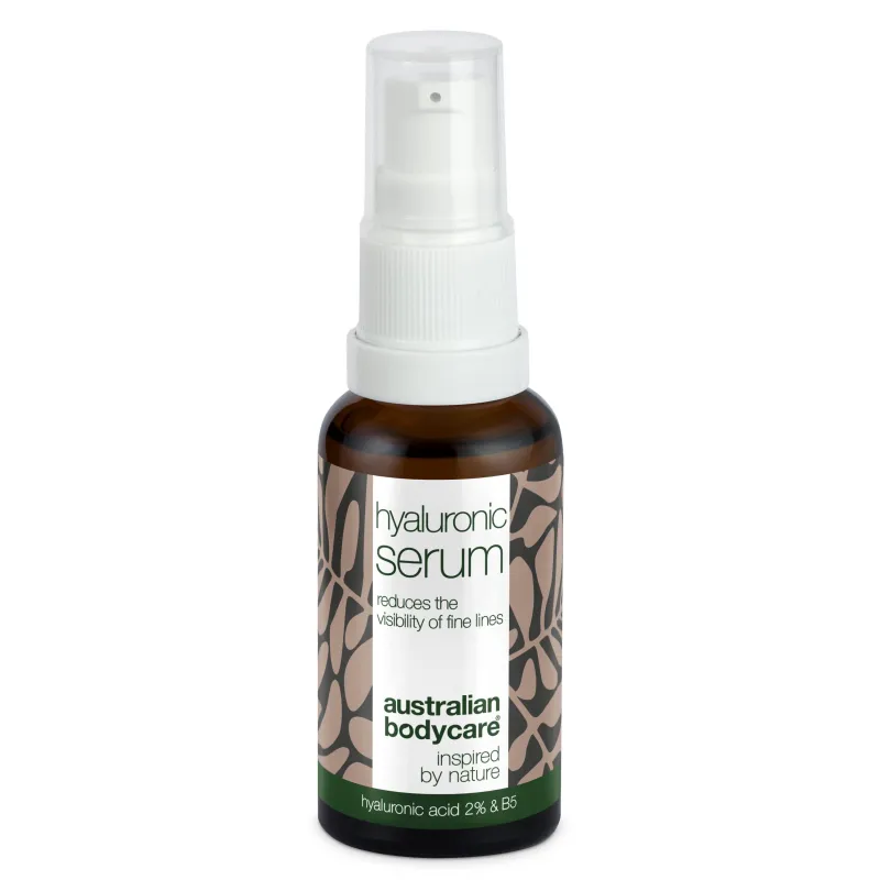 Hyaluronsyre Serum 2%  -  Intens fugt med B5-vitamin â Hyaluronsyre Serum 2% giver dyb fugt, reducerer fine linjer og efterlader huden glat og smidig. Perfekt til alle hudtyper.