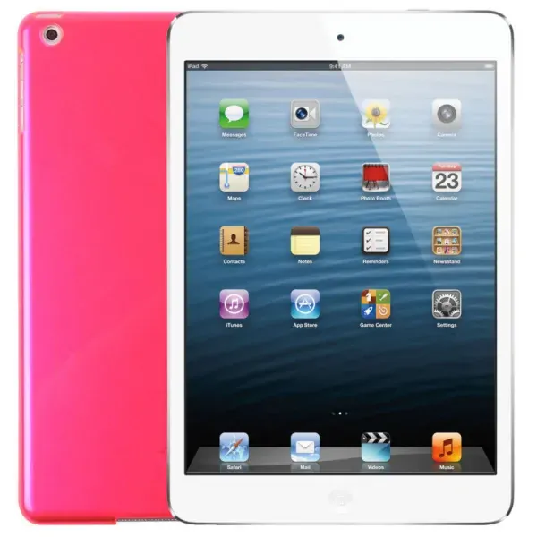Hot pink iPad Air 2 & iPad Pro 9,7" cover i hård plastik.