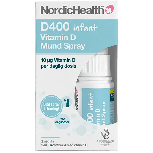 NordicHealth DLUX D3-vitaminspray småbørn/spædbørn (15 ml)