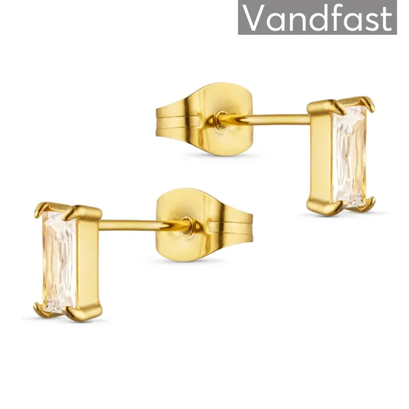 ANNEBRAUNER Empress 3x6mm Øreringe 18K Guldbelagt