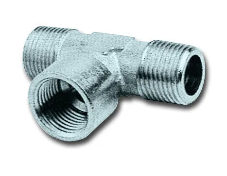 T-stykke 1/4"2xUG - 1xIG