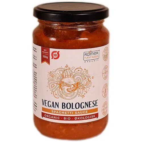 Vegansk bolognese sauce Øko. - 350 gram