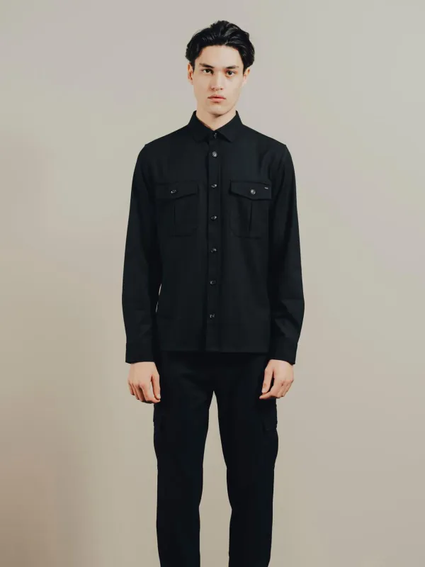 Pre End - Gnious Karim LS Shirt Solid - Herre