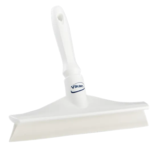 Vikan Ultra hygiejnisk bordskraber m/mini skaft, 245 mm, Hvid