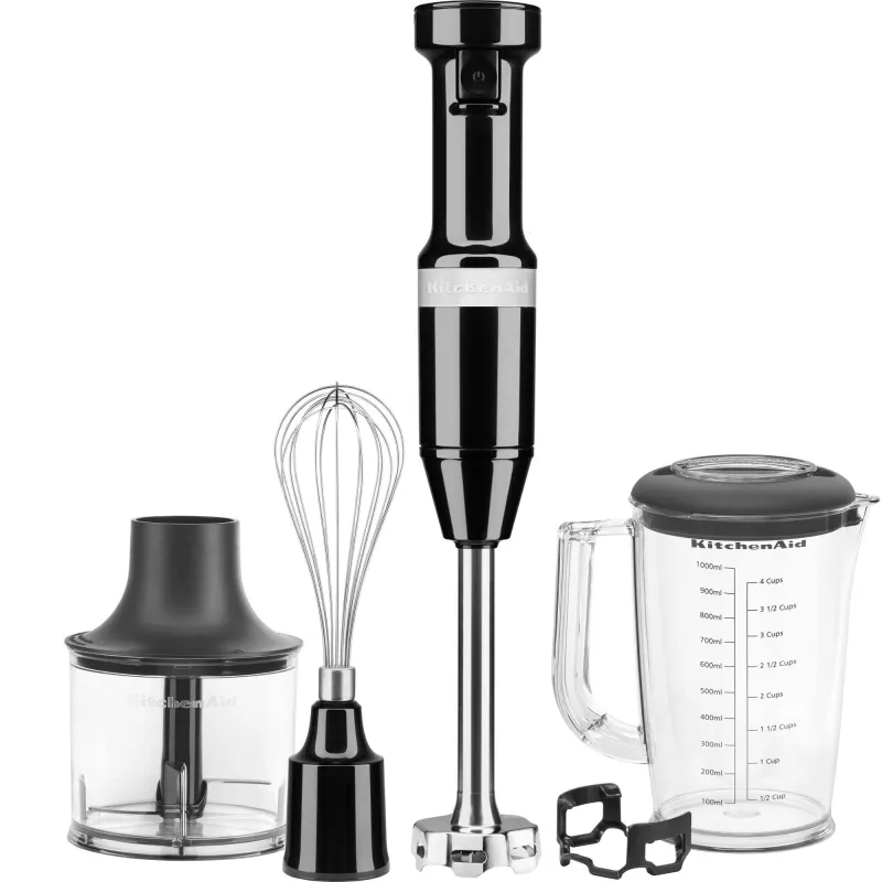Kitchenaid 5KHBV83EOB Stavblender, Onyx black