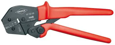 Pressetang 97 52 08, isol. og uisol. stik 0,25-6,0 mm²