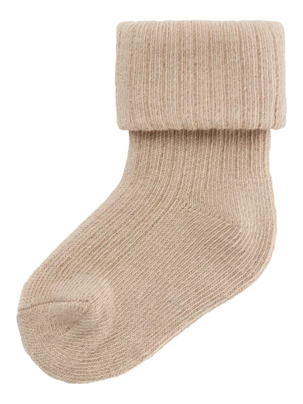 Name It - Nobbu Sock - Sesame - 50/56