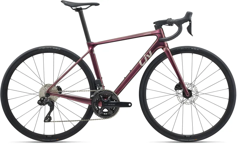 Giant Liv Langma Advanced 1 Di2 2025 - Mechanic Rose