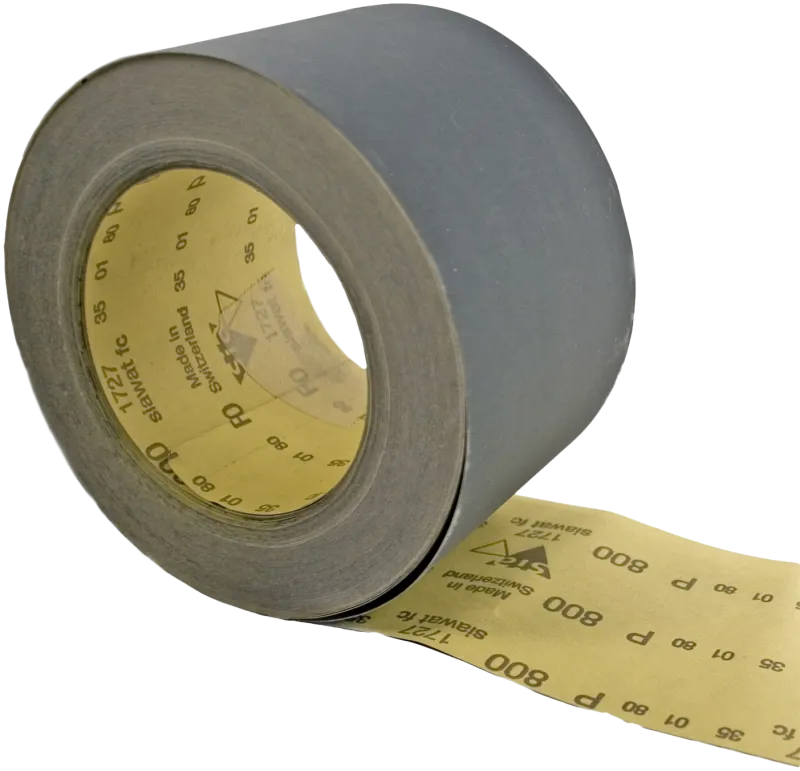 Slibepapir rulle 1727 Siawat 100mm×50mtr K400