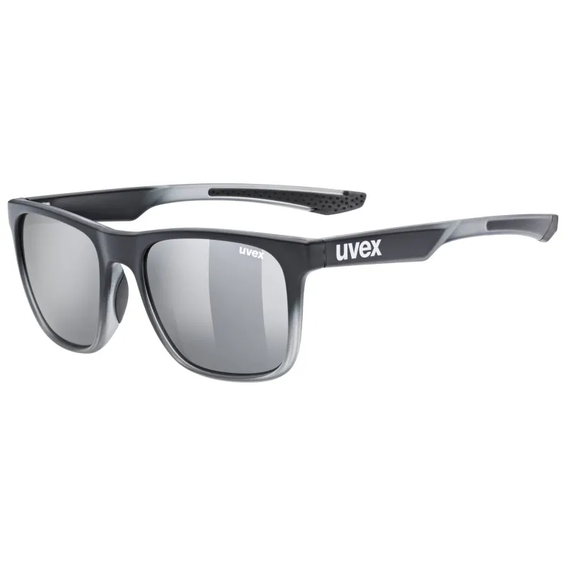 Uvex LGL 42, solbriller, sort/transparent