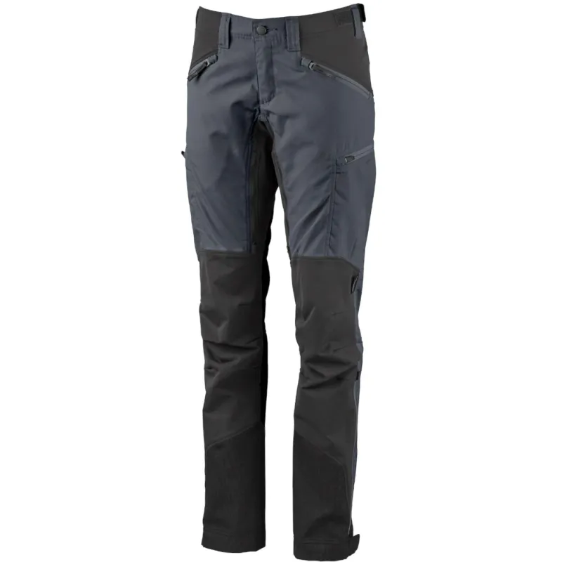 Lundhags Makke Ws Pant Long, vandrebukser, dame, grå