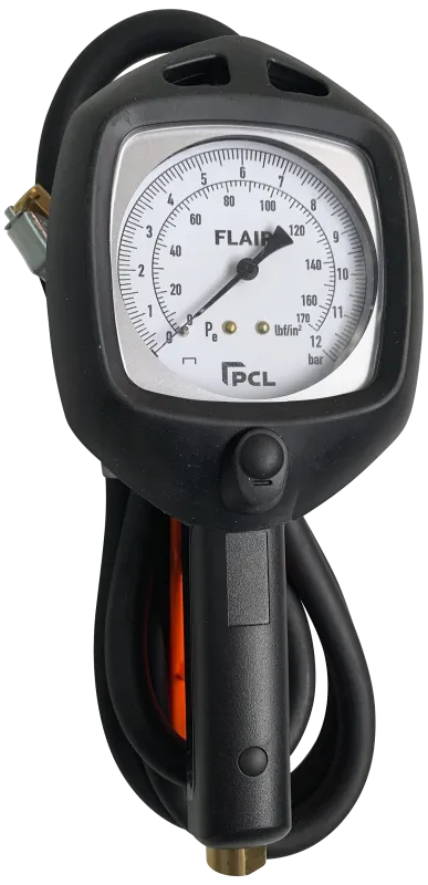 Flair/PCL dækoppumper 12bar, 1,8m slange m/clip-on