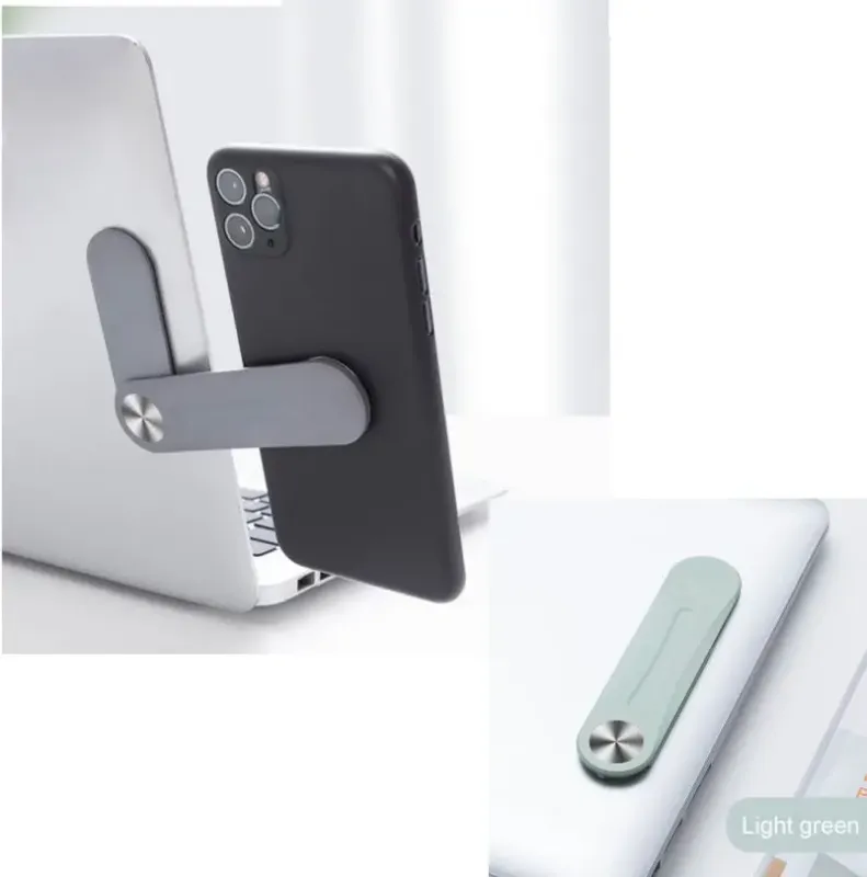 Universal Magnetisk Mobilholder til Montering på Laptop. Lysegrøn.