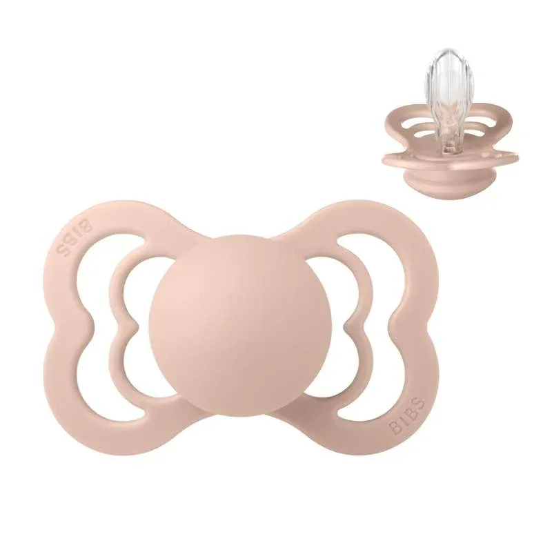 BIBS Symmetrisk Supreme Sut - Str. 2 - Silikone - Blush