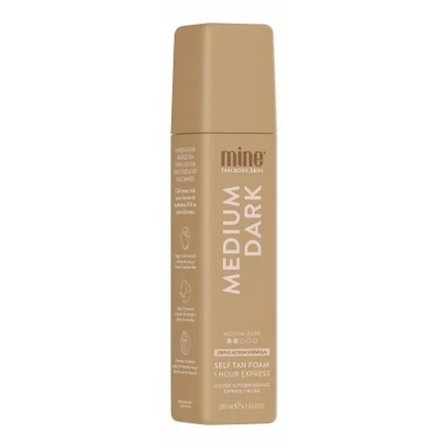 MineTan - Medium Dark Self Tan Foam - 200 ml