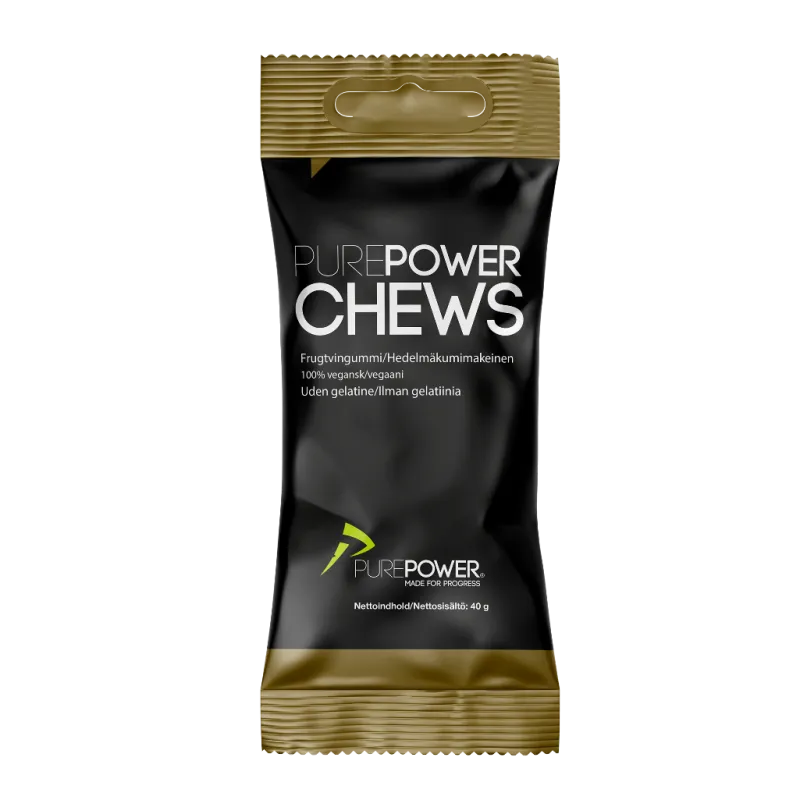 PurePower Chews Frugtmix 40 g