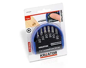 Bitssæt torx 7 dele - med bitsholder